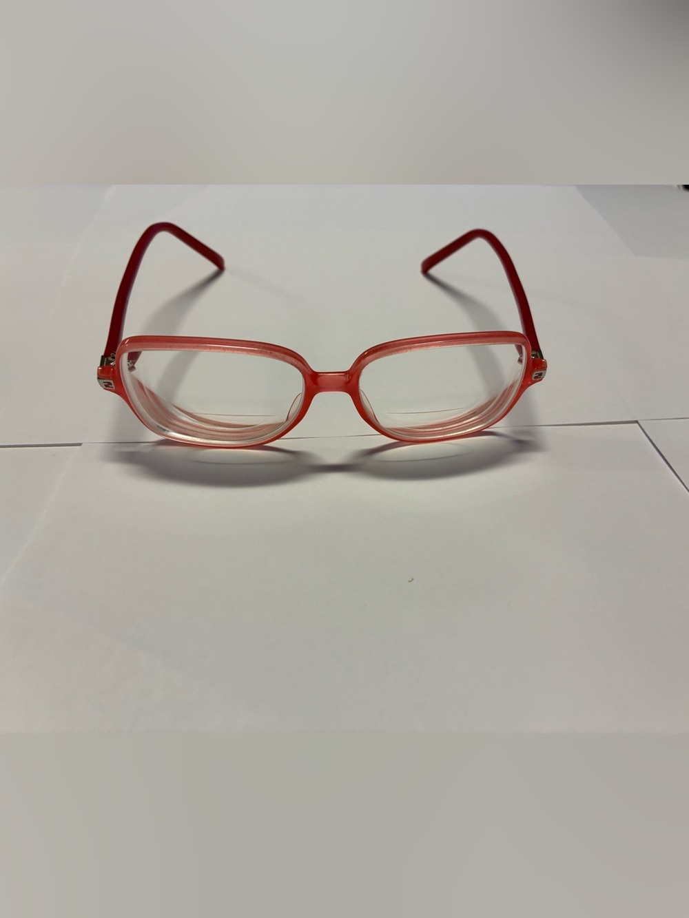 Fendi Red Oversized Square Women's Eyewear Frames - Picture 10 of 13